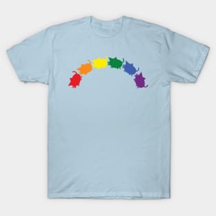 Pride Kitty Cat Rainbow T-Shirt